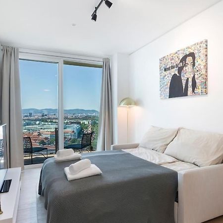Design Apartment With Amazing View Over Vídeň Exteriér fotografie