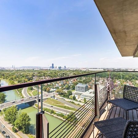 Design Apartment With Amazing View Over Vídeň Exteriér fotografie
