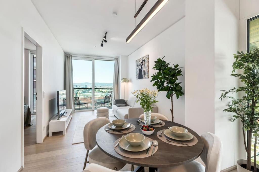 Design Apartment With Amazing View Over Vídeň Exteriér fotografie