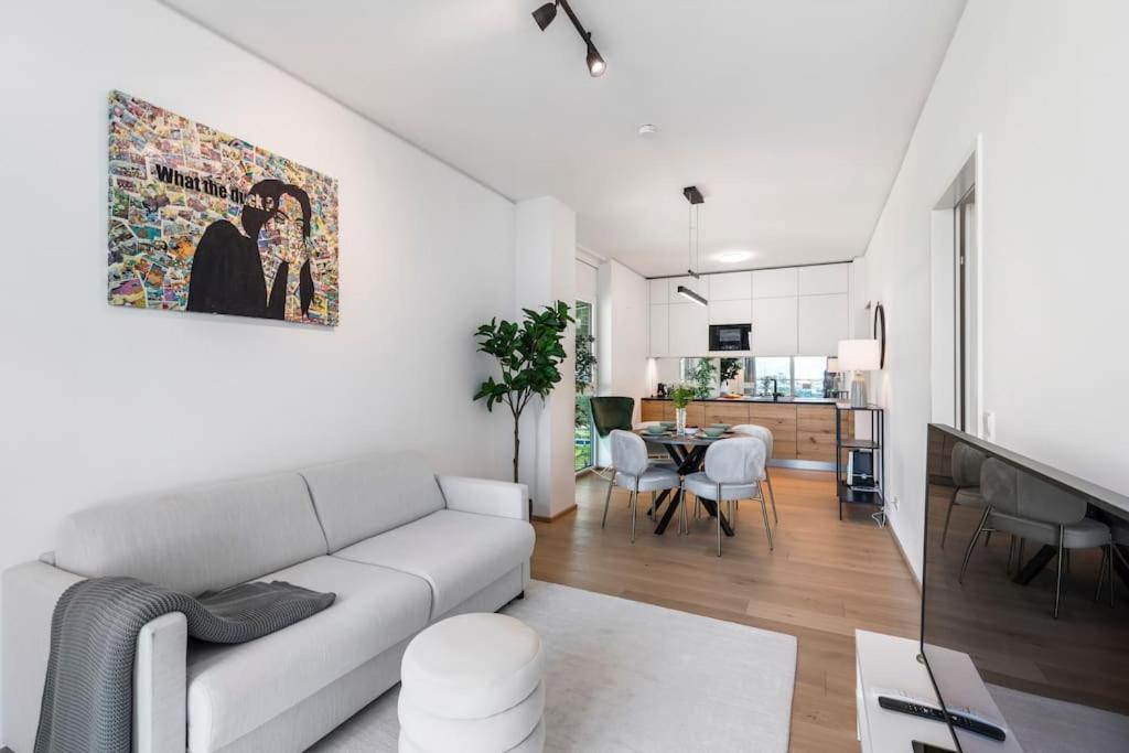 Design Apartment With Amazing View Over Vídeň Exteriér fotografie