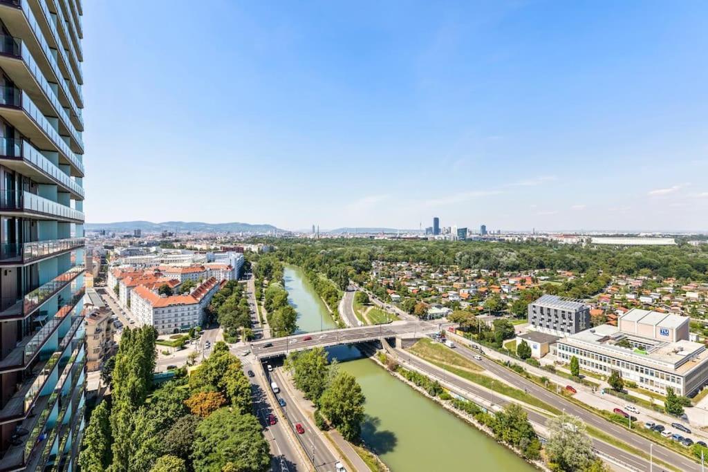 Design Apartment With Amazing View Over Vídeň Exteriér fotografie
